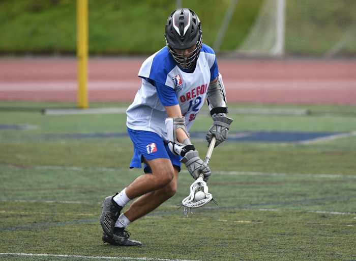 Oregon high school boys lacrosse 2022 all star game Taylor Balkom 2